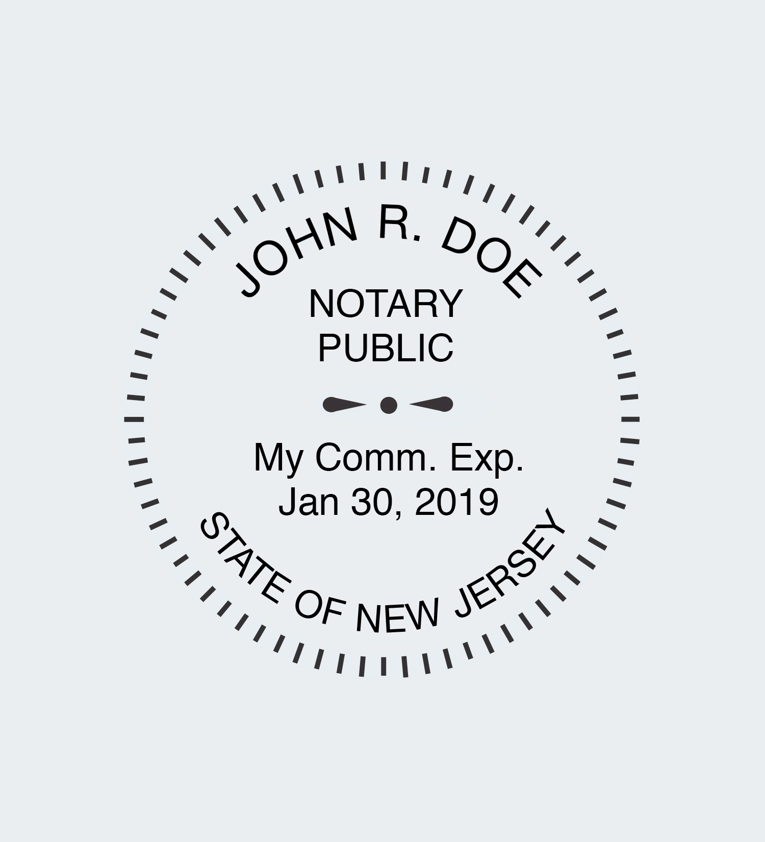 New Jersey Notary Seals NNA
